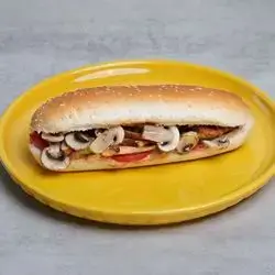 Chicken Steak Sandwich With Mushroom