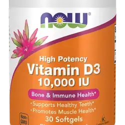 Vitamin D3 10,000 IU Softgels