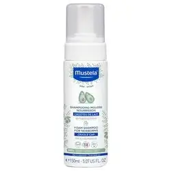 موستيلا - شامبو حديث الولادة 150 مل/Mustela Foam Shampoo For Newborns - 150ml