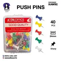 Push Pins Colorful