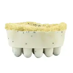 Massage Soap Scrub With Loofah 120g Chewing Gum