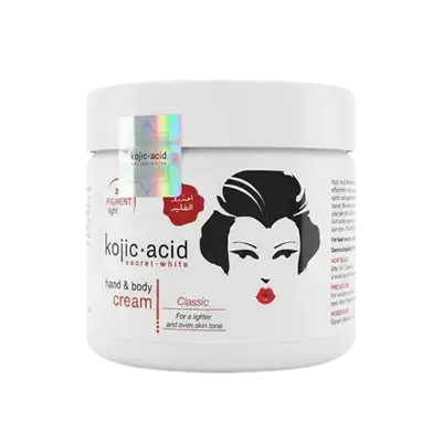 kojic acid Secret White Hand & Body Cream 360ml _ NVAi