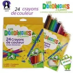  Colour Pencil-DOODINGUES