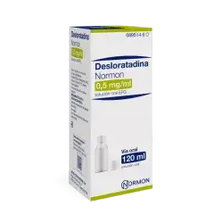Desloratadine normon 0.5mg/ml 120ml