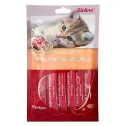 Bioline Tuna & Scallop Liquid Snack X6