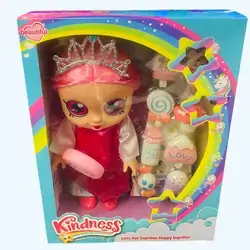 Kindness Girl Let's Live Together Pink Dress
