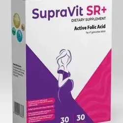 supravit sr + active folic acid with 10 vitamins and 6 minerals softgel capsules with omega 3 fatty acids 30 softgel capsules / 30 sr capsules
