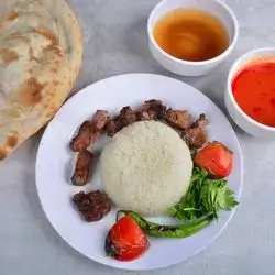 Meat Tikka With Rice