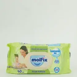 Molfix Isotonic Water Baby Wipes 60 Pcs