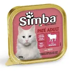 Simba Cat Paté with Beef 100 g