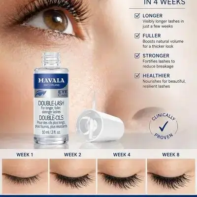 Mavala Double-Lash for longer , fuller , stronger lashes