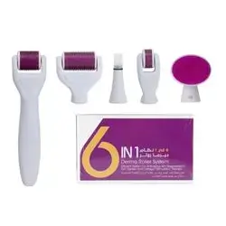 6-in-1 Derma Roller Kit for Face and Body