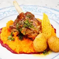 Roasted Lamb Shank