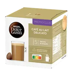 Dolce Gusto cafeaulait delicato