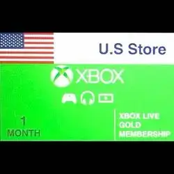 XBOX U.S Store 1 MONTH