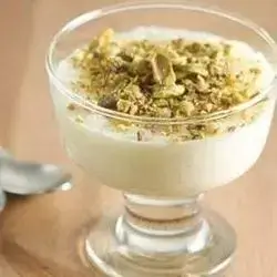 Mahalabi With Baklava