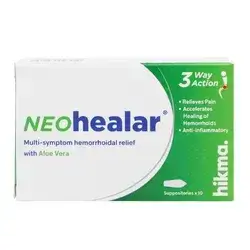 Neohealar 10 Suppositories