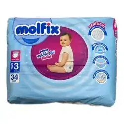 Molfix Pants Midi No3 34pcs