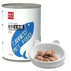 Canned Food with Salmon 375g