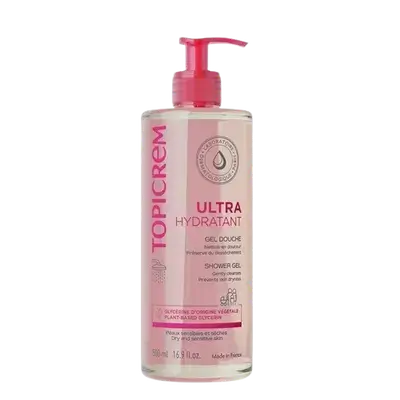 Utra Moisturizing Cleansing And Moisturizing Shower Gel 500ml _ TOPICREM