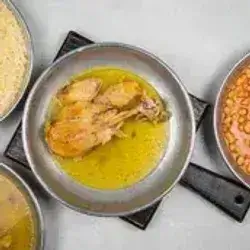 Rice And Broth With Chicken