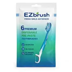 EZbrush – Pre-Pasted Disposable Toothbrushes