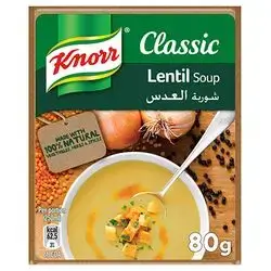 Knorr Classic Lentil Soup, 12x80g