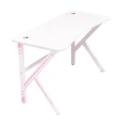 Gaming Table K-Shaped Ergonomic GT25 Pink - 120cm
