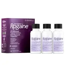 Rogaine women’s 2% minoxidil solution 3month supply 