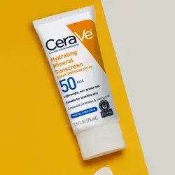 Cerave Hydrating Mineral Sunscreen Spf 50 Face 75 Ml