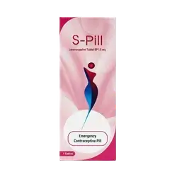 S-Pill (Levonorgestrel 1.5mg) Emergency Contractive Pill 1 Tablet _ Kwality Pharmaceuticals