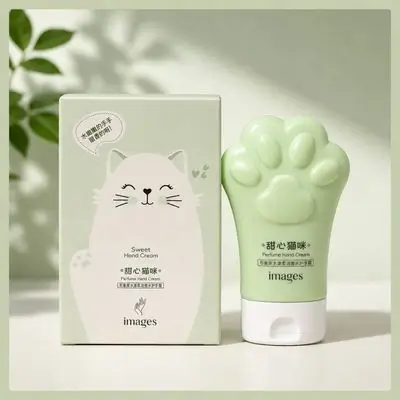 Sweet Cat Paw Hand Cream (green)