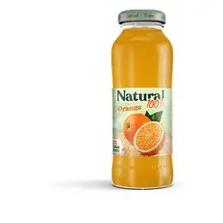 Natural Orange Juice 200 Ml