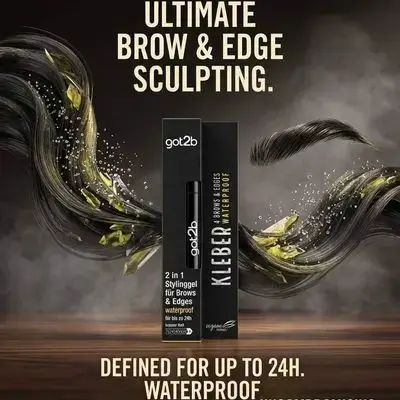 got2b Kleber 2 in 1 Brow & Edge Styling Gel Waterproof