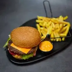 Chicken Burger With Cheese