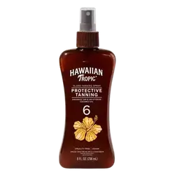 Island Tanning Sunscreen Oil Spry Enhance Tan & Moisturize Coconut Oil 236ml _ HAWAIIAN TROPIC