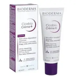 BIODERMA Cicabio Cream+Ultra - repairing soothing cream anti-scare marks face,body ,intimate areas 40ml