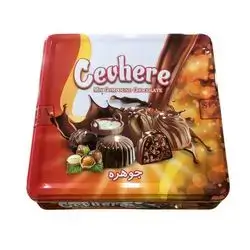 Chocolate cevhere is a mixture of milk, coffee, gunpowder and chocolate