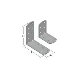 Round Head Profile Angle 90° 40X105X105