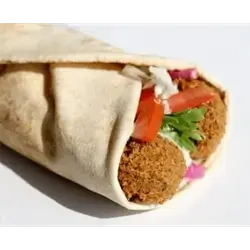 Falafel with Lebanese Bread