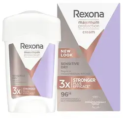 Rexona Maximum Protection Sensitive Dry Anti-Perspirant Stick, 45 ml