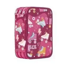 Milan Filled triple decker pencil case