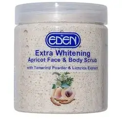 EDEN EXTRa WHITENING aPRICOT FaCE & BODY SRCRUB