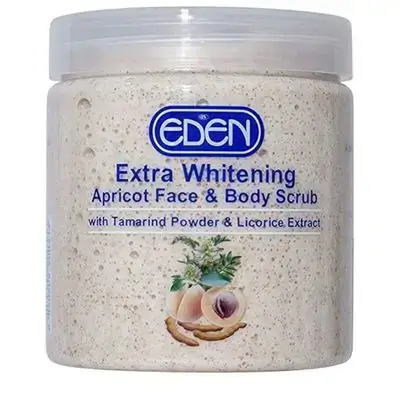 EDEN EXTRa WHITENING aPRICOT FaCE & BODY SRCRUB