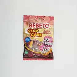 Bebeto Star Cake Jelly Gum 30G
