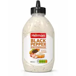 Herman Black Pepper Mayonnaise 500Ml