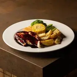 Grilled Chicken Breast With Teriyaki Sauce