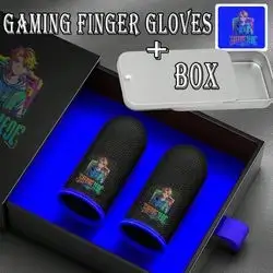 finger gloves for gaming + box