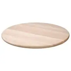 Round Rotating Wooden Tray