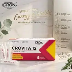 CROVITA 12 (Vitamin B12) Oral Solution 10 Vials × 10ml